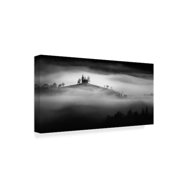 Sandi Bertoncelj 'Above The Mist' Canvas Art,24x47